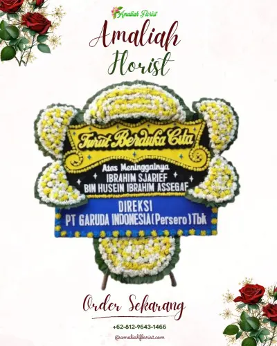 Papan Bunga Duka di Maccini Sombala